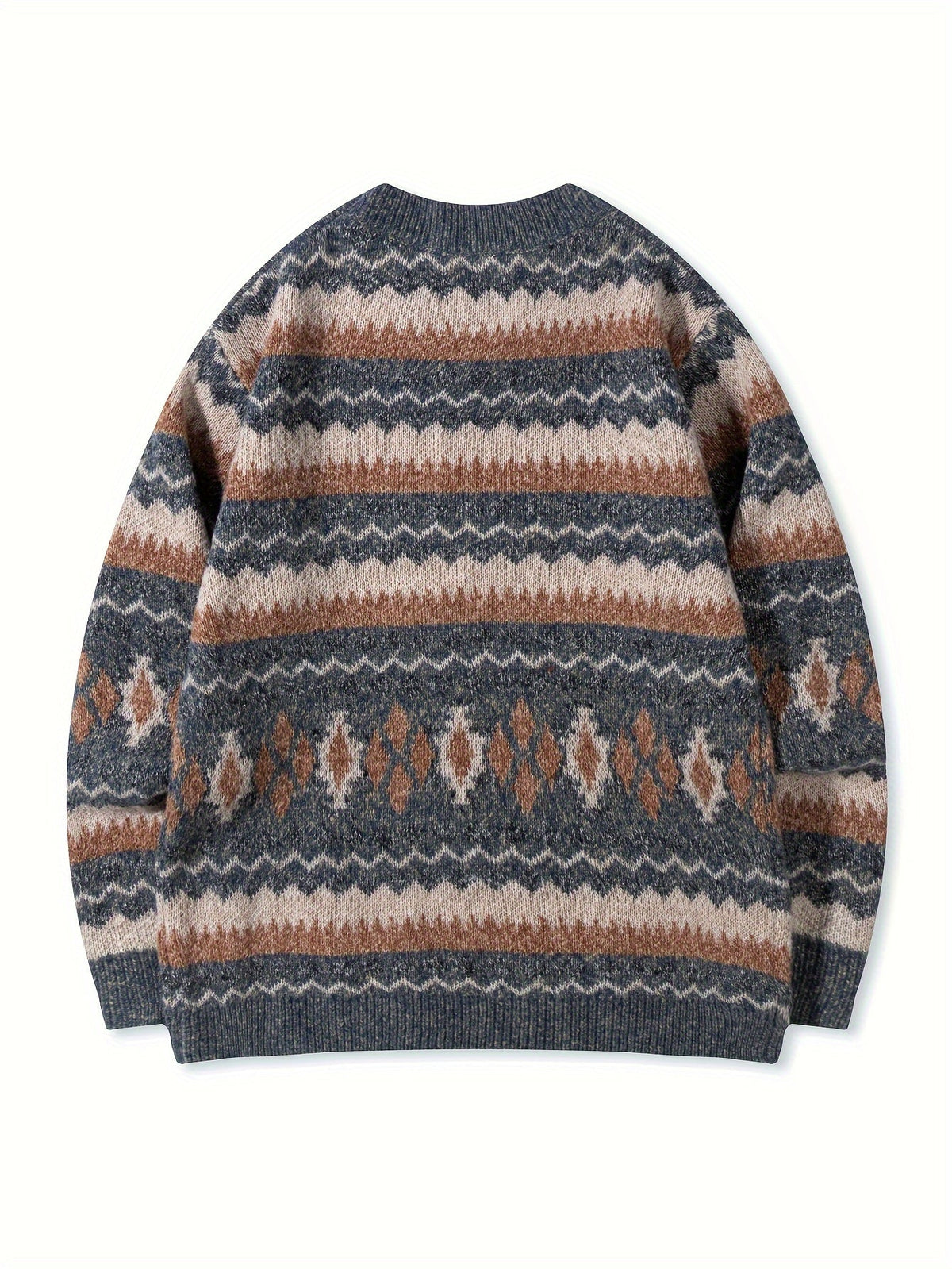 Women's Heritage Pattern Relaxed Knit Jumper