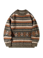 Women's Heritage Pattern Relaxed Knit Jumper