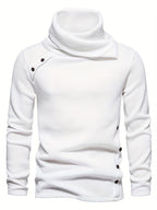 Women's Button Detail Slouch Neck Knit Jumper