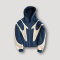 Men's Relaxed Fit Printed Full-Zip Hoodie