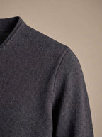 Men's Tailored Knit Blazer with Tonal Buttons