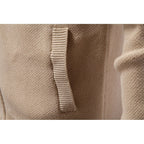 Women's Stand Collar Zip-Up Fair Isle Knit Cardigan