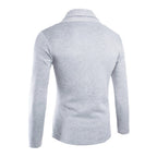 Men's Wide Shawl Neck Knit Cardigan