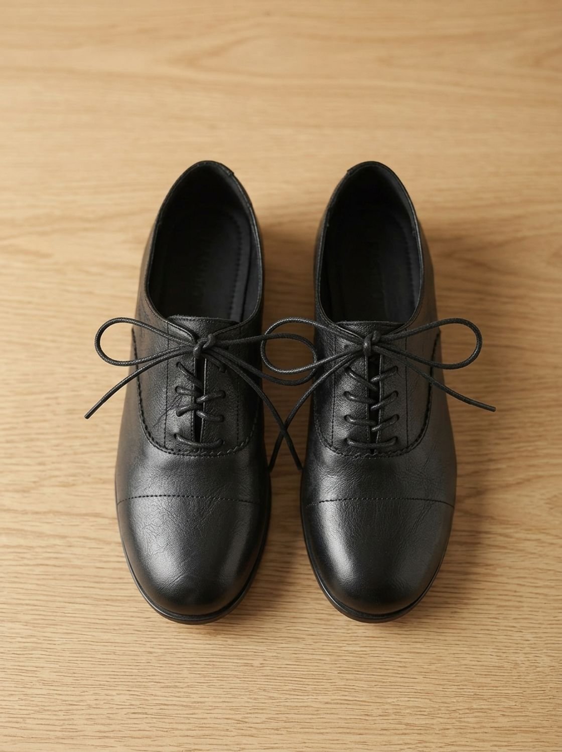 Women's Non-Slip Cushioned Leather Oxford Shoes