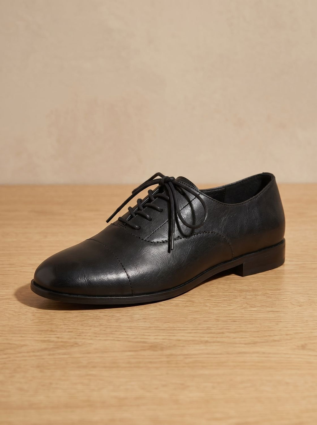 Women's Non-Slip Cushioned Leather Oxford Shoes