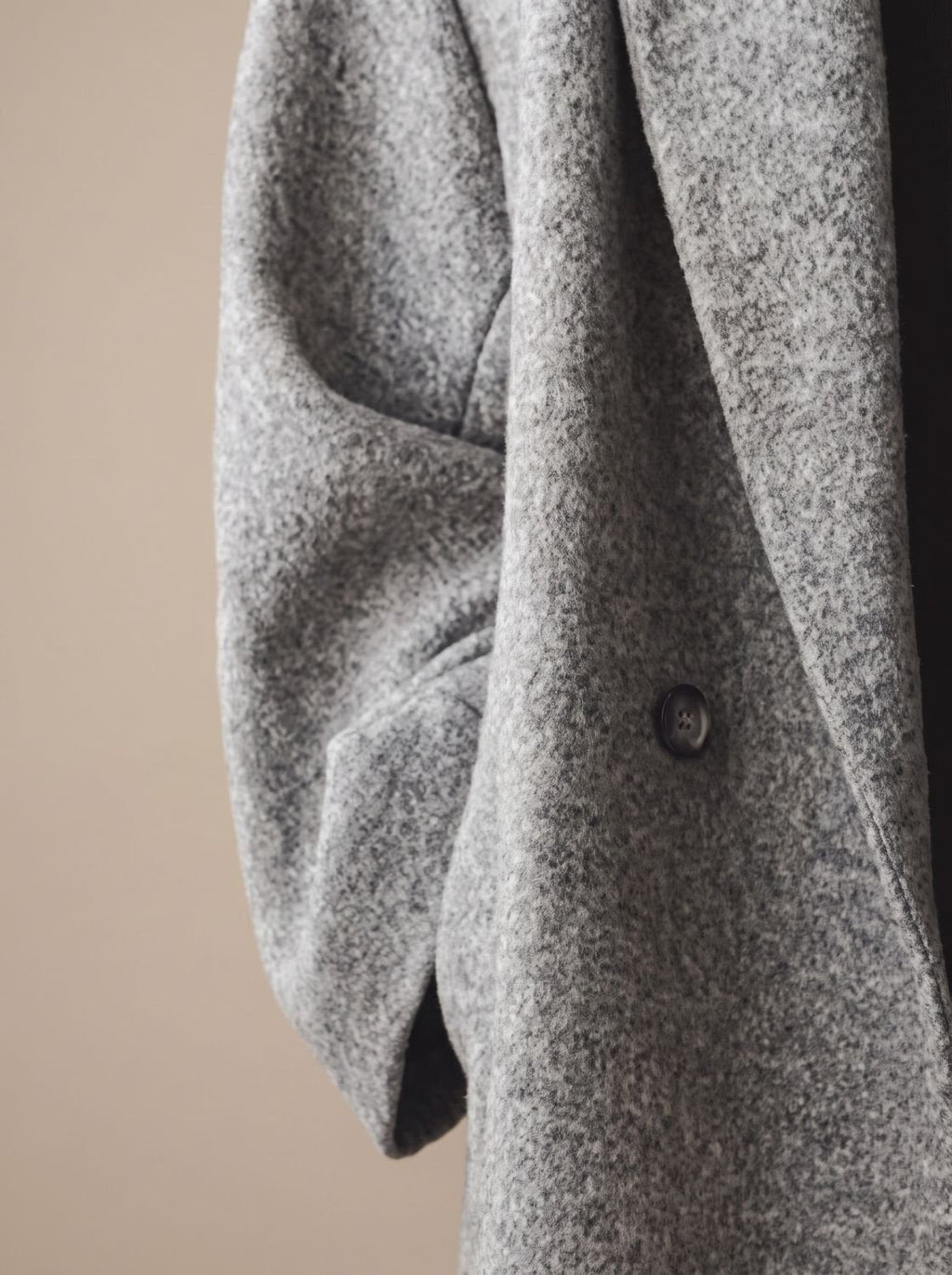 Women's Mid-Calf Notch Lapel Double-Breasted Coat